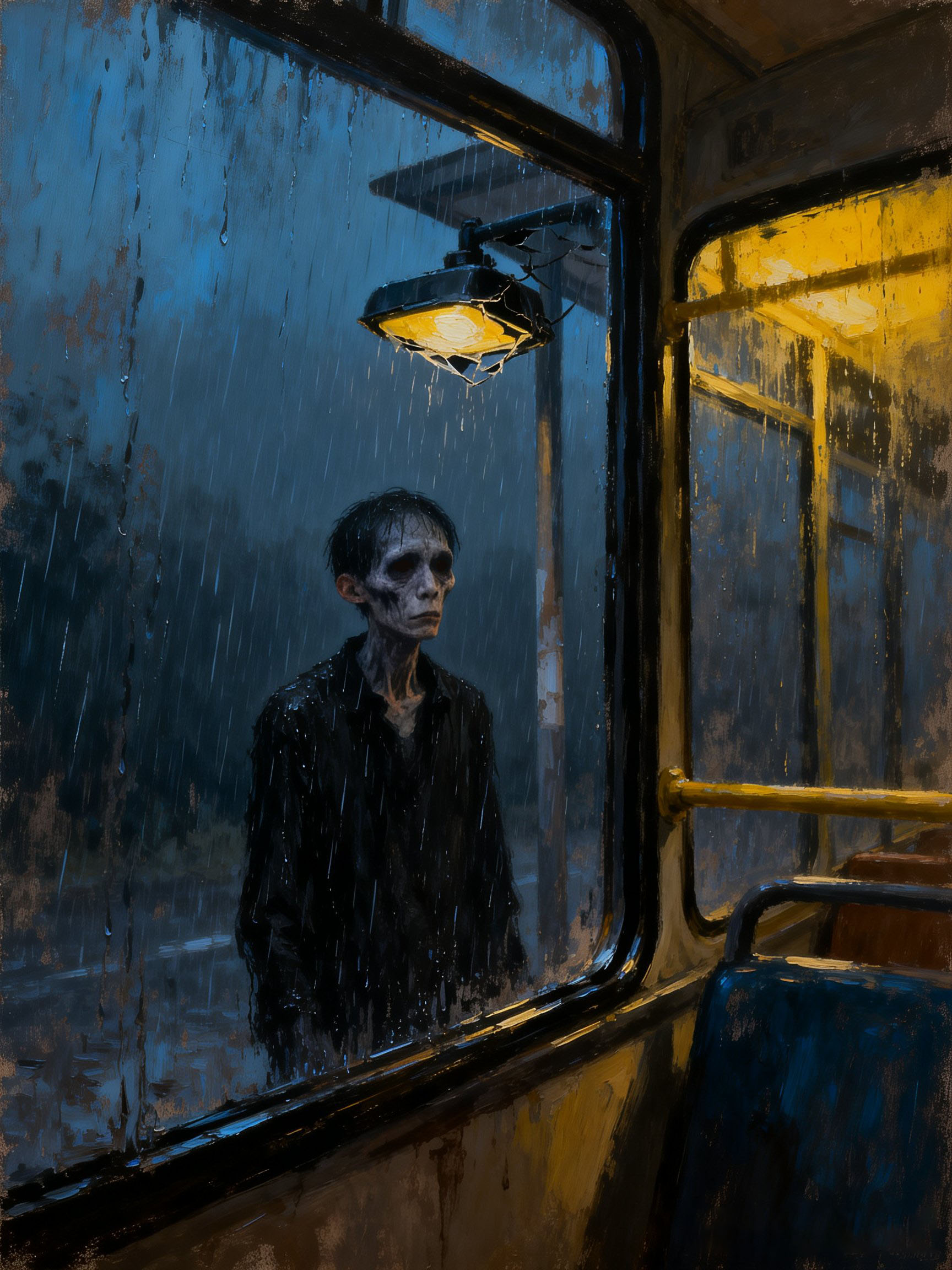 Người Hỏi Đường Đêm Mưa